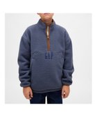 【ギャップ/GAP / KIDS】のボア GAPロゴ ハーフジップ プルオーバー (キッズ) BLUE_RIDGE|ID: prp329100004764250 ipo3291000000034637640