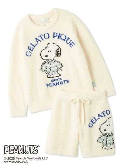 【ジェラート ピケ/gelato pique / KIDS】の【PEANUTS】【JUNIOR】オリジナルアート ジャガードプルオーバー ショートパンツセット 人気、トレンドファッション・服の通販 founy(ファニー) 　ファッション　Fashion　キッズファッション　Fashion for Kids　トップス・カットソー　Cut & Sew Tops　ボトムス　Bottoms　ショート　Short, Short Length　スマート　Smart, Elegant　セットアップ　Set-Up, Coordinated Outfit　ボトム　Bottoms, Lower Wear　メンズ　Men's, Menswear　おすすめ　Recommended / Our Picks　ギフト プレゼント　Gift / Present　 other-1|ID: prp329100004764264 ipo3291000000034490434