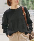 【スピック&スパン/Spick & Span】の前後2WAYワッフルプルオーバー 人気、トレンドファッション・服の通販 founy(ファニー) ファッション Fashion レディースファッション Fashion for Women トップス・カットソー Cut & Sew Tops カジュアルプルオーバー・ニットトップス Pullovers & Knit Tops / Casual Pullovers おすすめ Recommended / Our Picks インナー Innerwear ジャケット Jacket, Outerwear スウェット / スエット Sweatshirt, Sweatwear リラックス Relax, Relaxed Fit ロング Long, Long-Length ワイド Wide, Wide Fit ワッフル Waffle, Waffle Knit エレガント 上品 Elegant A/W・秋冬 Autumn/Winter thumbnail ブラック|ID: prp329100004764283 ipo3291000000035143557