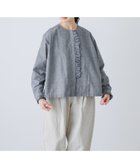 【かぐれ/kagure / URBAN RESEARCH】のコットンシルクフリルブラウス 人気、トレンドファッション・服の通販 founy(ファニー) ファッション Fashion レディースファッション Fashion for Women トップス・カットソー Cut & Sew Tops シャツ・ブラウス・オフィスカジュアル Elegant Blouses & Button-Ups 2025年 2025 2025-2026秋冬・A/W Autumn/Winter 2025–26 AW25–26 冬 Winter / This Winter インナー Innerwear シルク Silk, 100% Silk ジャケット Jacket, Outerwear ネップ Nepp, Slub Yarn フリル Frill, Ruffle ロング Long, Long-Length A/W・秋冬 Autumn/Winter 羽織 Haori, Light Jacket thumbnail チェック|ID: prp329100004764347 ipo3291000000034491436