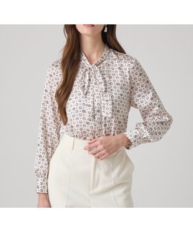 【アナイ/ANAYI】のホースシュープリントプリーツタイブラウス 人気、トレンドファッション・服の通販 founy(ファニー) ファッション Fashion レディースファッション Fashion for Women トップス・カットソー Cut & Sew Tops シャツ・ブラウス・オフィスカジュアル Elegant Blouses & Button-Ups サテン Satin, Glossy Fabric スマート Smart, Elegant ドット Polka Dot, Dot Pattern フロント Front, Front Design プリント Print, Printed Pattern プリーツ Pleats, Pleated モチーフ Motif, Design Theme 無地 Plain, Solid Color A/W・秋冬 Autumn/Winter 再入荷 Restock / Back in Stock おすすめ Recommended / Our Picks エレガント 上品 Elegant ビジネス 仕事 通勤 Business / Work / Commuting |ID:prp329100004764414