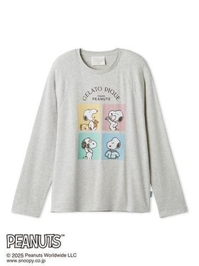 【ジェラートピケ オム/GELATO PIQUE HOMME / MEN】の【PEANUTS】【HOMME】オリジナルアート ワンポイントロンT 人気、トレンドファッション・服の通販 founy(ファニー) ファッション Fashion メンズファッション Fashion for Men カットソー Cut and Sewn Top スマート Smart, Elegant メンズ Men's, Menswear ロング Long, Long-Length ワンポイント One Point, Statement Accent おすすめ Recommended / Our Picks お家時間・ステイホーム Stay Home / At Home |ID:prp329100004764425