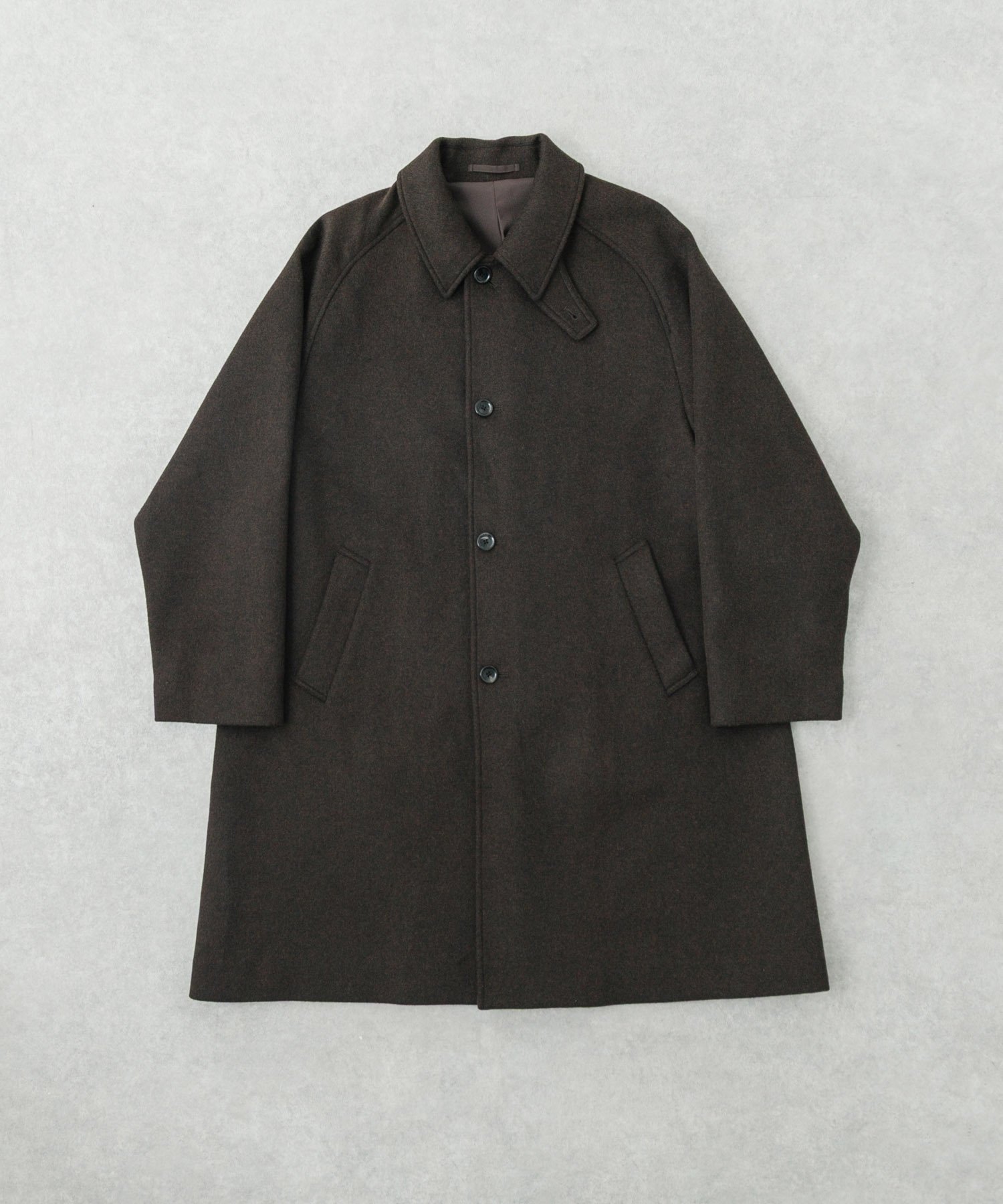 【アーバンリサーチ/URBAN RESEARCH / MEN】のWOOL BAL COLLAR COAT インテリア・キッズ・メンズ・レディースファッション・服の通販 founy(ファニー) 　ファッション　Fashion　メンズファッション　Fashion for Men　アウター　Men's Coats Outerwear　インナー　Innerwear　クラシック　Classic, Timeless Style　軽量　Lightweight, Ultra Light　ショルダー　Shoulder, Shoulder Strap　ジャケット　Jacket, Outerwear　スリーブ　Sleeve, Long Sleeve / Short Sleeve　ドレープ　Drape, Draping Fabric　定番　Standard, Basic Item　ミックス　Mix, Mixed Style　A/W・秋冬　Autumn/Winter　冬　Winter / This Winter　エレガント 上品　Elegant　2025年　2025　2025-2026秋冬・A/W　Autumn/Winter 2025–26 AW25–26　BROWN|ID: prp329100004764437 ipo3291000000034733640