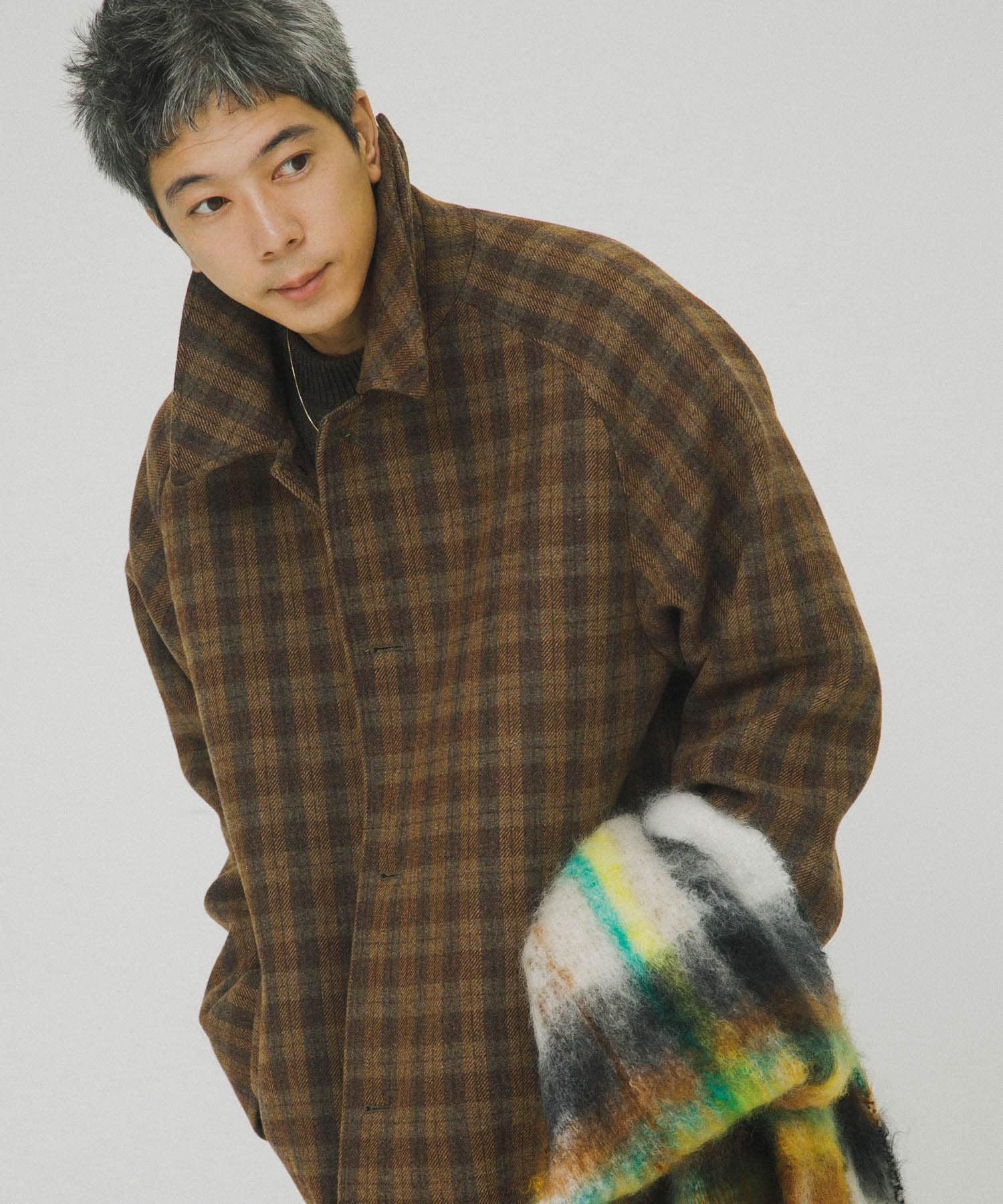 【アーバンリサーチ/URBAN RESEARCH / MEN】のWOOL BAL COLLAR COAT インテリア・キッズ・メンズ・レディースファッション・服の通販 founy(ファニー) 　ファッション　Fashion　メンズファッション　Fashion for Men　アウター　Men's Coats Outerwear　インナー　Innerwear　クラシック　Classic, Timeless Style　軽量　Lightweight, Ultra Light　ショルダー　Shoulder, Shoulder Strap　ジャケット　Jacket, Outerwear　スリーブ　Sleeve, Long Sleeve / Short Sleeve　ドレープ　Drape, Draping Fabric　定番　Standard, Basic Item　ミックス　Mix, Mixed Style　A/W・秋冬　Autumn/Winter　冬　Winter / This Winter　エレガント 上品　Elegant　2025年　2025　2025-2026秋冬・A/W　Autumn/Winter 2025–26 AW25–26　BROWN CH|ID: prp329100004764437 ipo3291000000034733643