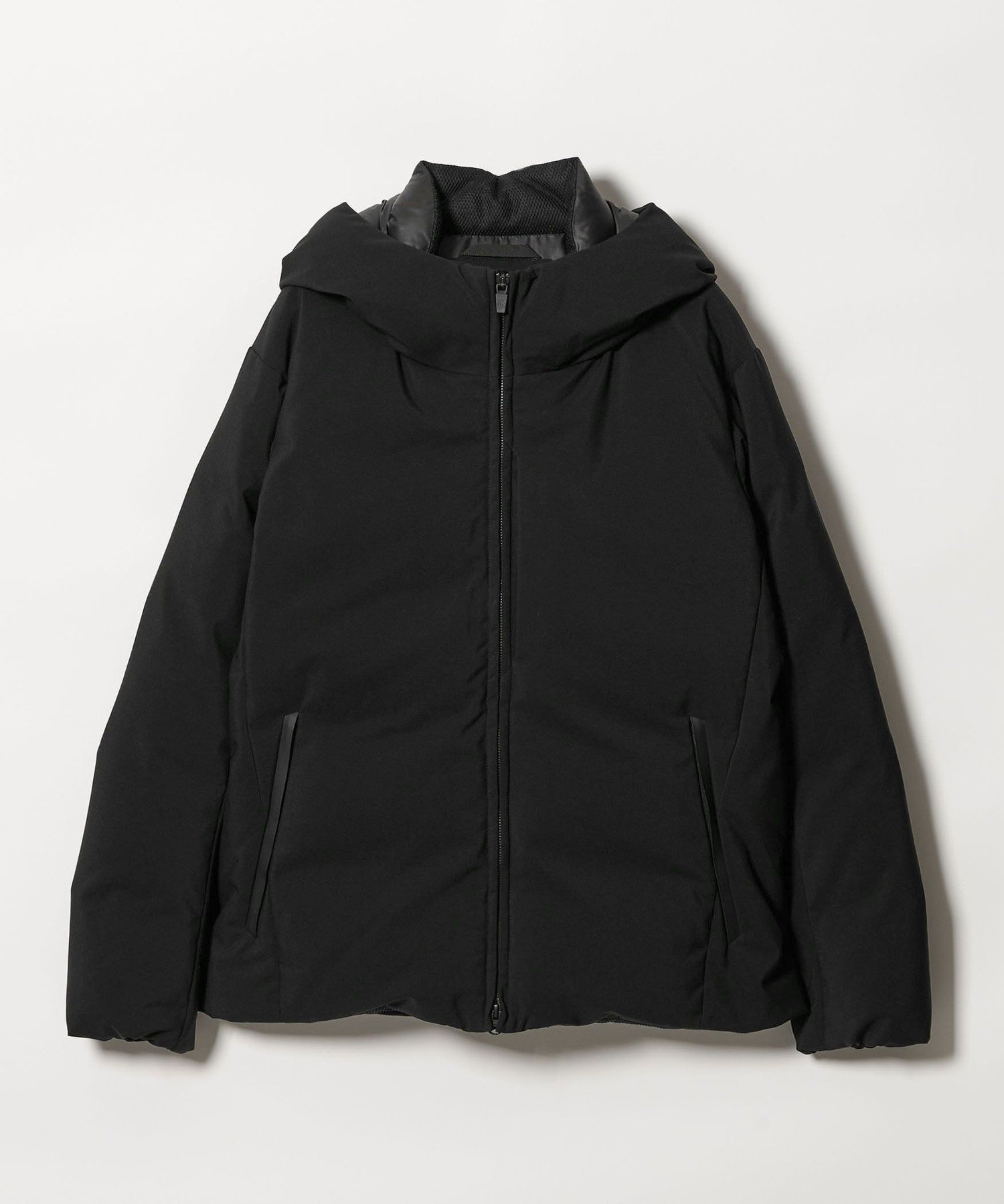 【ビューティ&ユース ユナイテッドアローズ/BEAUTY&YOUTH / UNITED ARROWS / MEN】の小松マテーレ シャンブレー フード ダウンジャケット 700FP 撥水機能 インテリア・キッズ・メンズ・レディースファッション・服の通販 founy(ファニー) 　ファッション　Fashion　メンズファッション　Fashion for Men　コンパクト　Compact, Small Size　軽量　Lightweight, Ultra Light　シャンブレー　Chambray, Denim-Like Fabric　シンプル　Simple, Minimal　ジャケット　Jacket, Outerwear　スタイリッシュ　Stylish, Fashionable　スマート　Smart, Elegant　ダウン　Down, Puffer　定番　Standard, Basic Item　バランス　Balance, Style Balance　ファブリック　Fabric, Textile　フォルム　Silhouette, Form　メッシュ　Mesh, Net Fabric　リラックス　Relax, Relaxed Fit　冬　Winter / This Winter　エレガント 上品　Elegant　BLACK|ID: prp329100004764441 ipo3291000000035427117