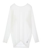 【ジュリエ/Julier】の【定番】ライトプライムロングスリーブプルオーバー ホワイト|ID: prp329100004764455 ipo3291000000034678850