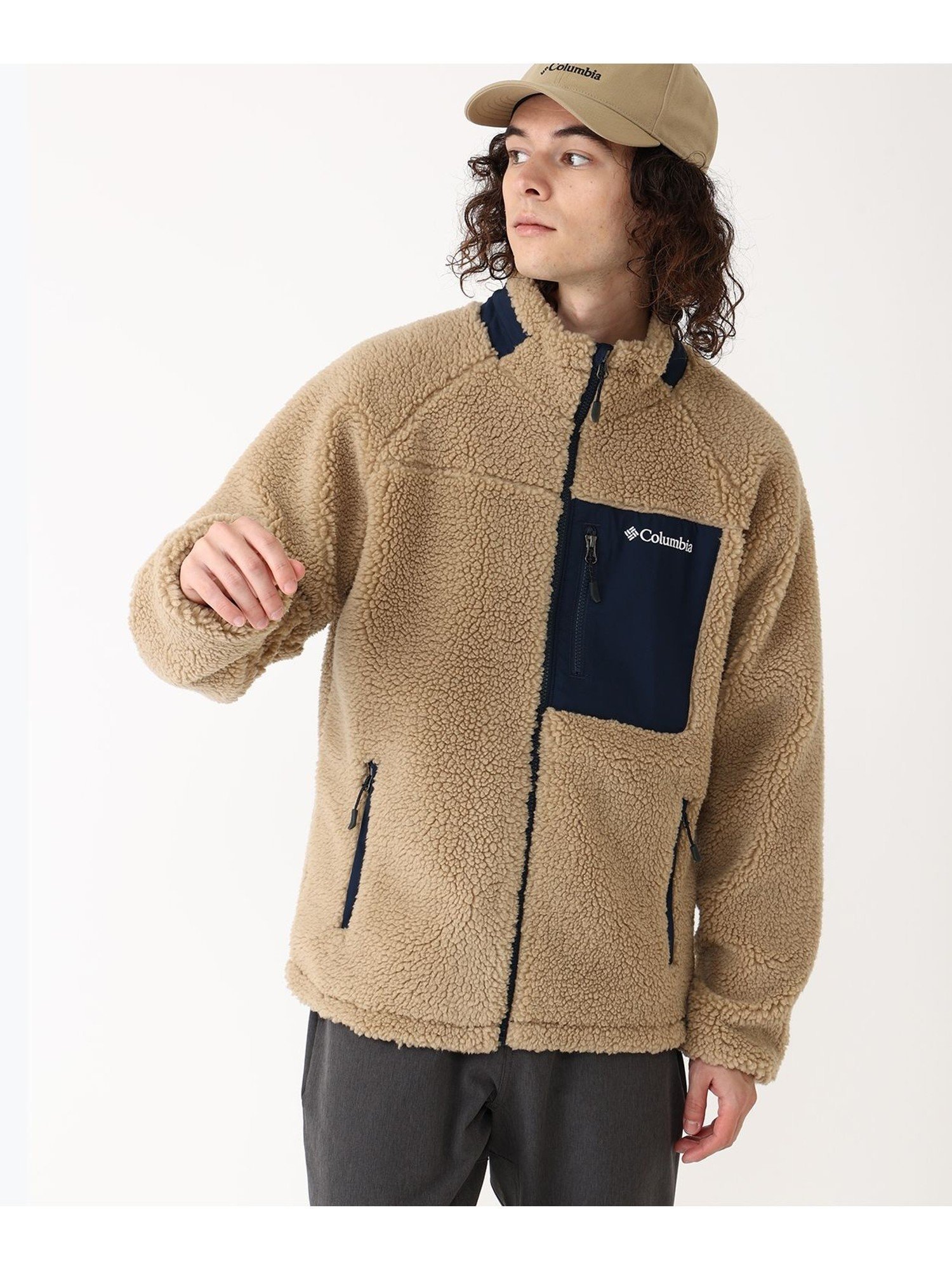 【コロンビア/Columbia / MEN】のColumbia/ ペックマンボウルII ジャケット /コロンビア インテリア・キッズ・メンズ・レディースファッション・服の通販 founy(ファニー) 　ファッション　Fashion　メンズファッション　Fashion for Men　アウトドア　Outdoor Clothing　ジャケット　Jacket, Outerwear　スタンド　Stand Collar, Upright Stand　ストレッチ　Stretch, Stretchy Fabric　スリーブ　Sleeve, Long Sleeve / Short Sleeve　フィット　Fit, Slim Fit　ポケット　Pocket, Pocket Detail　サンドベージュ[005003]|ID: prp329100004764456 ipo3291000000034492517