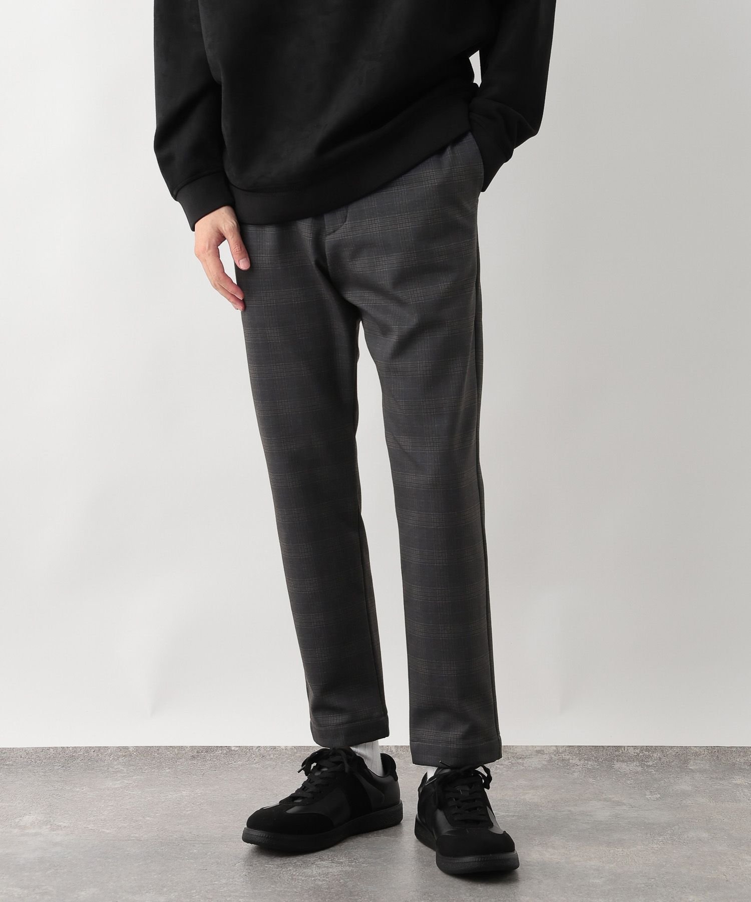 【グローバルワーク/GLOBAL WORK / MEN】のスマらくイージーパンツ+WARM/577621 インテリア・キッズ・メンズ・レディースファッション・服の通販 founy(ファニー) ファッション Fashion メンズファッション Fashion for Men ボトムス Bottoms おすすめ Recommended / Our Picks ジャケット Jacket, Outerwear ストレッチ Stretch, Stretchy Fabric スマート Smart, Elegant スラックス Slacks, Dress Pants セットアップ Set-Up, Coordinated Outfit ドローコード Drawcord, Drawstring Cord フィット Fit, Slim Fit プリント Print, Printed Pattern ボトム Bottoms, Lower Wear グレー柄17|ID: prp329100004764484 ipo3291000000034974084