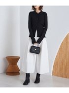 【ミラオーウェン/Mila Owen】の【セットアイテム】ポロ衿ニットタックフレアスカートコーデSET 人気、トレンドファッション・服の通販 founy(ファニー) ファッション Fashion レディースファッション Fashion for Women セットアップ Matching Sets スカート・ミニ/ミディ/マキシ Skirts / Mini, Midi & Maxi Skirts スカート Skirts Aライン・フレアスカート A-Line & Flared Skirts カーディガン Cardigan, Knitwear ギャザー Gathered, Ruffled スマート Smart, Elegant セットアップ Set-Up, Coordinated Outfit チェック Check, Plaid, Tartan トレンド Trend, Trending Now バランス Balance, Style Balance フレア Flare, Flared ボトム Bottoms, Lower Wear モノトーン Monotone, Black and White エレガント 上品 Elegant ホリデーシーズン Holiday Season thumbnail BLK[009]|ID: prp329100004764486 ipo3291000000035078879