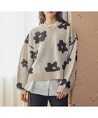 【ニコアンド/niko and】のフラワージャガードニットプルオーバー 人気、トレンドファッション・服の通販 founy(ファニー) ファッション Fashion レディースファッション Fashion for Women トップス・カットソー Cut & Sew Tops ニット Knit Tops & Sweaters カジュアルプルオーバー・ニットトップス Pullovers & Knit Tops / Casual Pullovers おすすめ Recommended / Our Picks アクリル Acrylic Material カットソー Cut and Sewn Top ショルダー Shoulder, Shoulder Strap シンプル Simple, Minimal ジャカード／ジャガード Jacquard, Woven Pattern ドロップ Drop Shoulder, Dropped Style フェミニン Feminine, Girly フォルム Silhouette, Form フラワー Flower, Floral ベーシック Basic, Essential モチーフ Motif, Design Theme エレガント 上品 Elegant thumbnail アイボリー|ID: prp329100004764568 ipo3291000000035081941