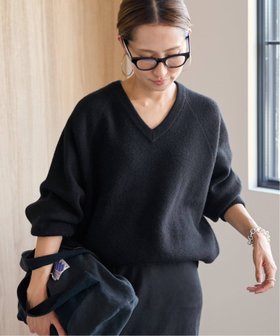 【フレームワーク/FRAMeWORK】の≪WEB限定 / 追加 ≫AQUA Vネックプルオーバー 人気、トレンドファッション・服の通販 founy(ファニー) ファッション Fashion レディースファッション Fashion for Women トップス・カットソー Cut & Sew Tops カジュアルプルオーバー・ニットトップス Pullovers & Knit Tops / Casual Pullovers Vネックトップス V-Neck Tops / V-Cut Neckline Shirts インナー Innerwear シンプル Simple, Minimal 再入荷 Restock / Back in Stock |ID:prp329100004764588