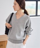 【フレームワーク/FRAMeWORK】の≪WEB限定 / 追加 ≫AQUA Vネックプルオーバー 人気、トレンドファッション・服の通販 founy(ファニー) ファッション Fashion レディースファッション Fashion for Women トップス・カットソー Cut & Sew Tops カジュアルプルオーバー・ニットトップス Pullovers & Knit Tops / Casual Pullovers Vネックトップス V-Neck Tops / V-Cut Neckline Shirts インナー Innerwear シンプル Simple, Minimal 再入荷 Restock / Back in Stock thumbnail グレーB|ID: prp329100004764588 ipo3291000000034606736