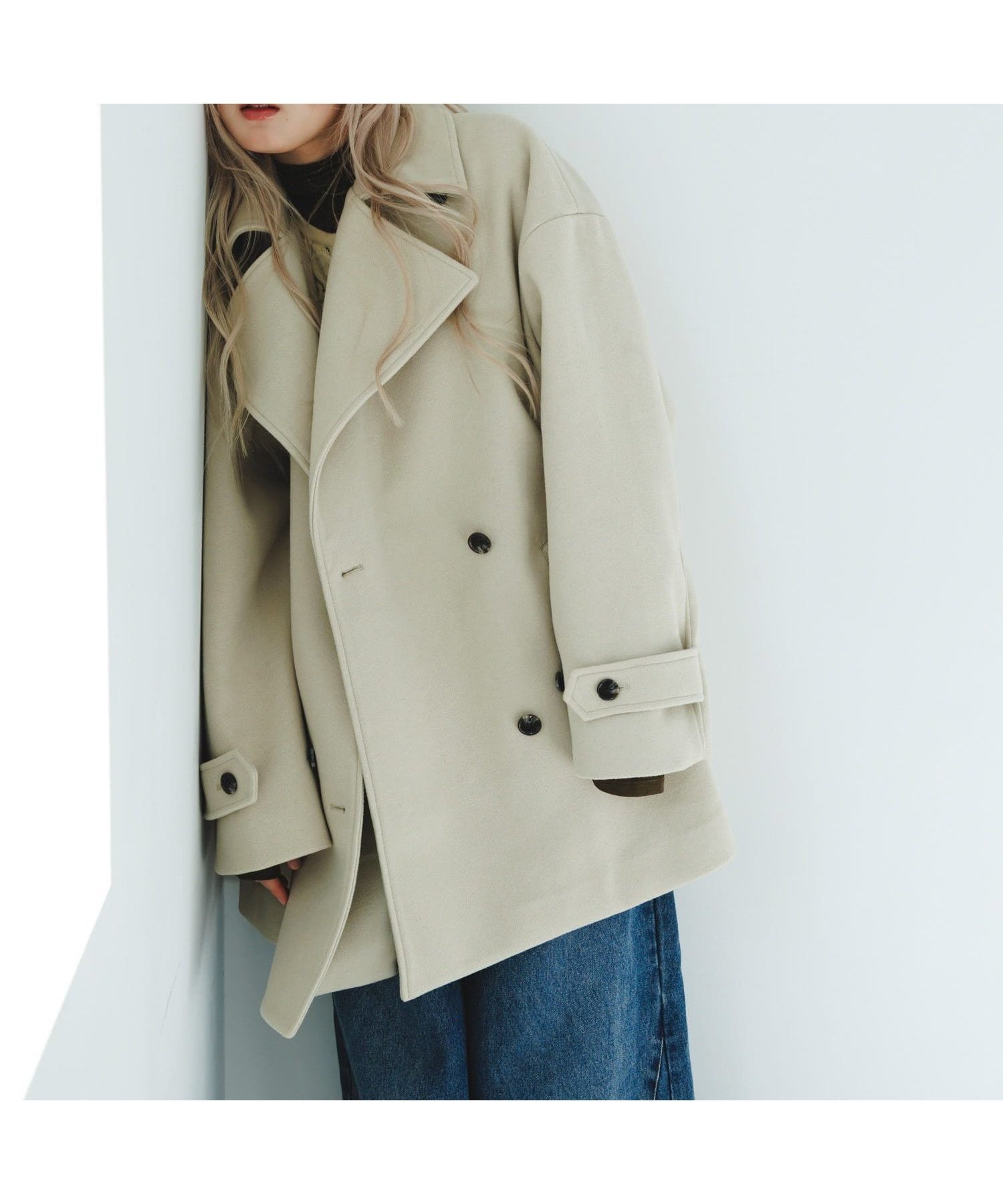 【ケービーエフ/KBF / URBAN RESEARCH】のBIGカラーミドルコート インテリア・キッズ・メンズ・レディースファッション・服の通販 founy(ファニー) 　ファッション　Fashion　レディースファッション　Fashion for Women　アウター　Coat / Outerwear Collection　コート・ロングコート・ピーコート　Long Coats, Peacoats & More　2025年　2025　2025-2026秋冬・A/W　Autumn/Winter 2025–26 AW25–26　冬　Winter / This Winter　スタンド　Stand Collar, Upright Stand　ミドル　Middle Length, Mid Height　リラックス　Relax, Relaxed Fit　A/W・秋冬　Autumn/Winter　FOG BEIGE|ID: prp329100004764602 ipo3291000000034493963