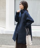 【アーバンリサーチ ドアーズ/URBAN RESEARCH DOORS】の『UR TECH』スタンドカラーコート 人気、トレンドファッション・服の通販 founy(ファニー) ファッション Fashion レディースファッション Fashion for Women アウター Coat / Outerwear Collection コート・ロングコート・ピーコート Long Coats, Peacoats & More 2025年 2025 2025-2026秋冬・A/W Autumn/Winter 2025–26 AW25–26 冬 Winter / This Winter クラシカル Classical, Vintage-Inspired スタンド Stand Collar, Upright Stand トレンド Trend, Trending Now バランス Balance, Style Balance マフラー Scarf, Muffler エレガント 上品 Elegant A/W・秋冬 Autumn/Winter thumbnail NAVY|ID: prp329100004764606 ipo3291000000034494020