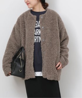 【ジャーナルスタンダード レリューム/JOURNAL STANDARD relume】の《追加》ボアカラーレスジャケット 人気、トレンドファッション・服の通販 founy(ファニー) ファッション Fashion レディースファッション Fashion for Women アウター Coat / Outerwear Collection レディースジャケット・軽アウター Jackets 2025年 2025 2025-2026秋冬・A/W Autumn/Winter 2025–26 AW25–26 コクーン Cocoon, Cocoon Silhouette ジャケット Jacket, Outerwear フロント Front, Front Design 冬 Winter / This Winter 軽量 Lightweight, Ultra Light |ID:prp329100004764607