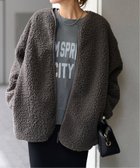 【ジャーナルスタンダード レリューム/JOURNAL STANDARD relume】の《WEB限定追加 2》別注【Champion/チャンピオン】ボアフリースジャケット 人気、トレンドファッション・服の通販 founy(ファニー) ファッション Fashion レディースファッション Fashion for Women アウター Coat / Outerwear Collection レディースジャケット・軽アウター Jackets シンプル Simple, Minimal ジャケット Jacket, Outerwear ストール Stole, Wrap スポーツ Sports, Activewear ニューヨーク New York, NYC Style 別注 Limited Edition, Custom Order マフラー Scarf, Muffler A/W・秋冬 Autumn/Winter 2025年 2025 2025-2026秋冬・A/W Autumn/Winter 2025–26 AW25–26 thumbnail グレー|ID: prp329100004764615 ipo3291000000034633129