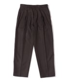 【シップス/SHIPS / MEN】のSouthwick Gate Label ウール 1プリーツ パンツ ブラウン|ID: prp329100004764997 ipo3291000000034497131