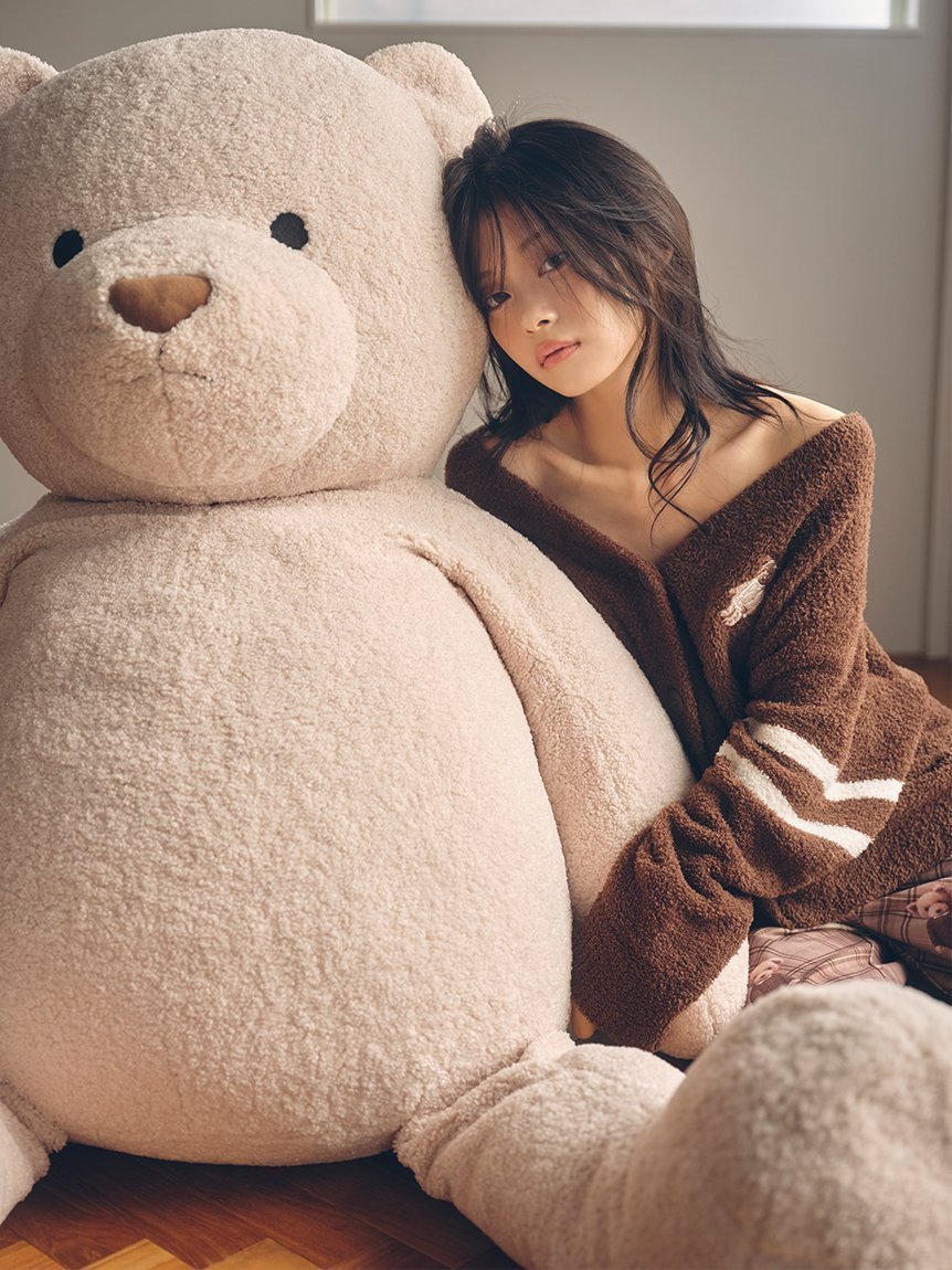 【スナイデル ホーム/SNIDEL HOME】のBearニットカーディガン インテリア・キッズ・メンズ・レディースファッション・服の通販 founy(ファニー) 　ファッション　Fashion　レディースファッション　Fashion for Women　トップス・カットソー　Cut & Sew Tops　ニット　Knit Tops & Sweaters　カーディガン・羽織り　Layered Style Cardigans　おすすめ　Recommended / Our Picks　カーディガン　Cardigan, Knitwear　ショート　Short, Short Length　スマート　Smart, Elegant　トレンド　Trend, Trending Now　モチーフ　Motif, Design Theme　ロング　Long, Long-Length　人気　Popular, Best Seller　今秋　This Fall　秋　Autumn　A/W・秋冬　Autumn/Winter　BRW[058]|ID: prp329100004765012 ipo3291000000034497214