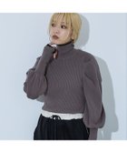 【ノミネ/NOMINE】のボリュームスリーブタートルニット 人気、トレンドファッション・服の通販 founy(ファニー) ファッション Fashion レディースファッション Fashion for Women トップス・カットソー Cut & Sew Tops ニット Knit Tops & Sweaters ボリューム袖・フリルスリーブブラウス Voluminous & Ruffle Sleeves / Puffy Sleeve Tops オレンジ Orange シンプル Simple, Minimal スリーブ Sleeve, Long Sleeve / Short Sleeve ハイネック High Neck, Mock Neck 再入荷 Restock / Back in Stock thumbnail チャコールグレー|ID: prp329100004765020 ipo3291000000034657808