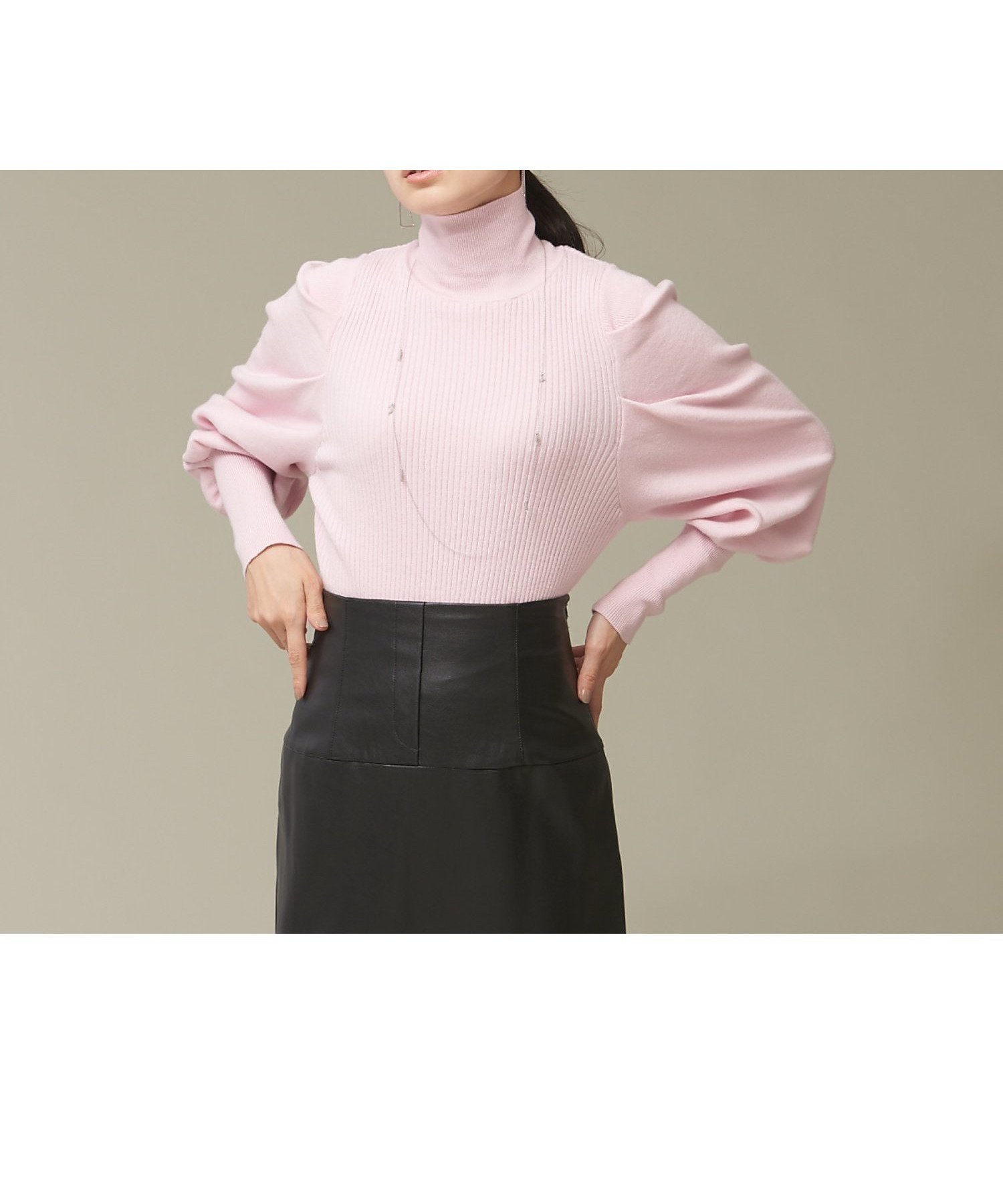 【ノミネ/NOMINE】のボリュームスリーブタートルニット インテリア・キッズ・メンズ・レディースファッション・服の通販 founy(ファニー) ファッション Fashion レディースファッション Fashion for Women トップス・カットソー Cut & Sew Tops ニット Knit Tops & Sweaters ボリューム袖・フリルスリーブブラウス Voluminous & Ruffle Sleeves / Puffy Sleeve Tops オレンジ Orange シンプル Simple, Minimal スリーブ Sleeve, Long Sleeve / Short Sleeve ハイネック High Neck, Mock Neck 再入荷 Restock / Back in Stock ピンク|ID: prp329100004765020 ipo3291000000034657810