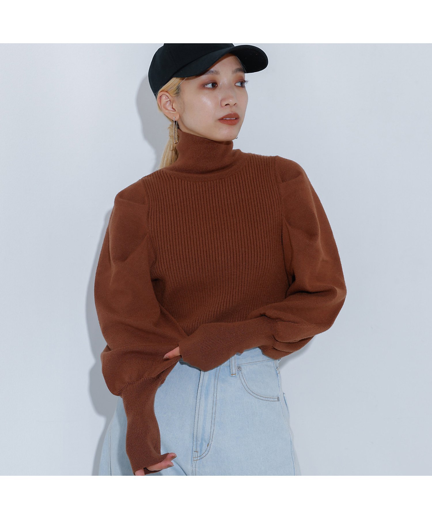 【ノミネ/NOMINE】のボリュームスリーブタートルニット インテリア・キッズ・メンズ・レディースファッション・服の通販 founy(ファニー) ファッション Fashion レディースファッション Fashion for Women トップス・カットソー Cut & Sew Tops ニット Knit Tops & Sweaters ボリューム袖・フリルスリーブブラウス Voluminous & Ruffle Sleeves / Puffy Sleeve Tops オレンジ Orange シンプル Simple, Minimal スリーブ Sleeve, Long Sleeve / Short Sleeve ハイネック High Neck, Mock Neck 再入荷 Restock / Back in Stock キャメル|ID: prp329100004765020 ipo3291000000034657811