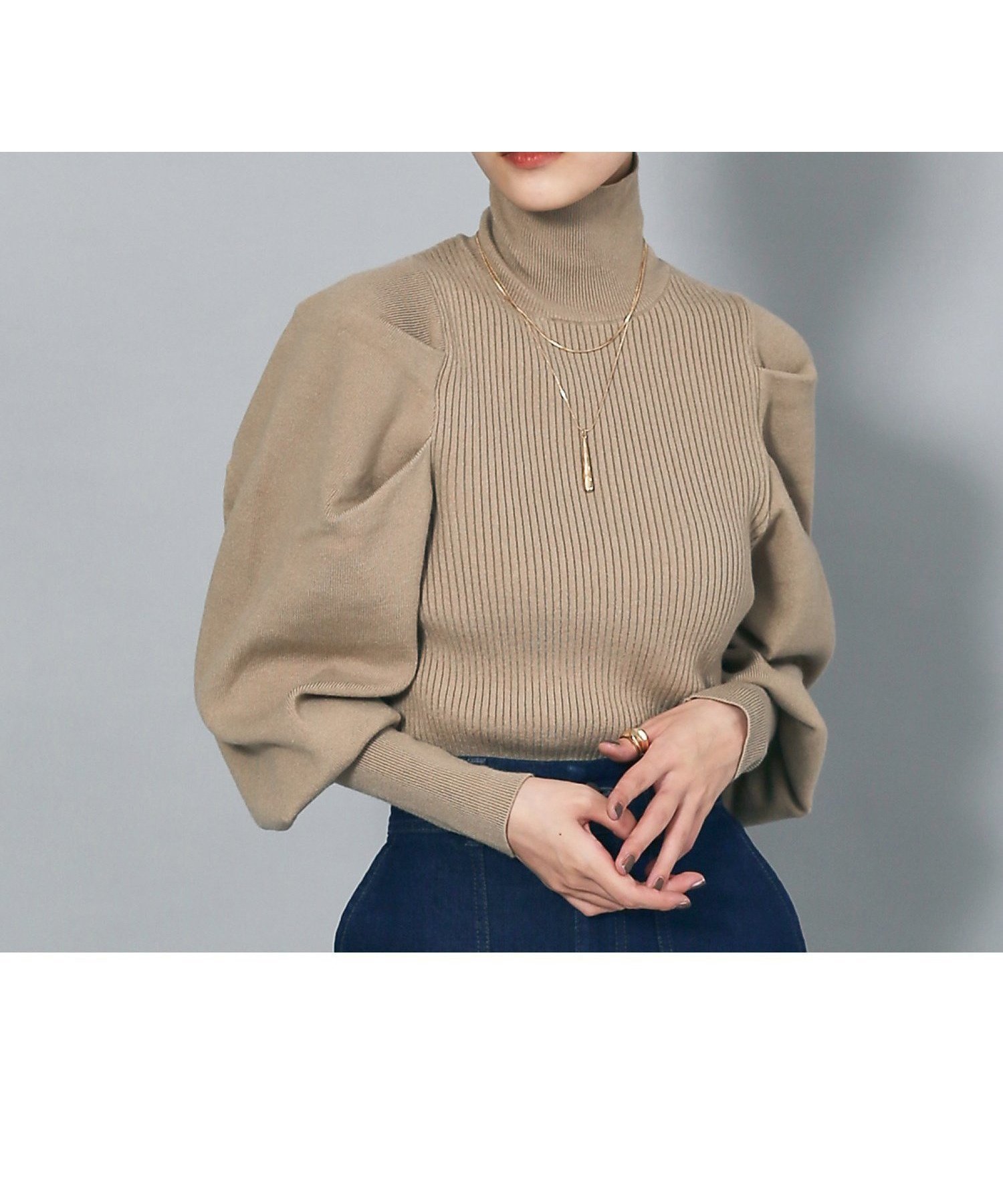 【ノミネ/NOMINE】のボリュームスリーブタートルニット インテリア・キッズ・メンズ・レディースファッション・服の通販 founy(ファニー) ファッション Fashion レディースファッション Fashion for Women トップス・カットソー Cut & Sew Tops ニット Knit Tops & Sweaters ボリューム袖・フリルスリーブブラウス Voluminous & Ruffle Sleeves / Puffy Sleeve Tops オレンジ Orange シンプル Simple, Minimal スリーブ Sleeve, Long Sleeve / Short Sleeve ハイネック High Neck, Mock Neck 再入荷 Restock / Back in Stock ベージュ|ID: prp329100004765020 ipo3291000000034657812