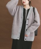 【アイテムズアーバンリサーチ/ITEMS URBAN RESEARCH】のシャギービッグカーディガン 人気、トレンドファッション・服の通販 founy(ファニー) ファッション Fashion レディースファッション Fashion for Women トップス・カットソー Cut & Sew Tops カーディガン・羽織り Layered Style Cardigans 2025年 2025 2025-2026秋冬・A/W Autumn/Winter 2025–26 AW25–26 冬 Winter / This Winter カーディガン Cardigan, Knitwear シンプル Simple, Minimal スマート Smart, Elegant トレンド Trend, Trending Now ビッグ Big, Oversized A/W・秋冬 Autumn/Winter thumbnail ライトグレー|ID: prp329100004765033 ipo3291000000034497569