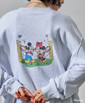 【フリークスストア/FREAK'S STORE】の【MICKEY MOUSE】レトロ バッグプリントスウェット 人気、トレンドファッション・服の通販 founy(ファニー) ファッション Fashion レディースファッション Fashion for Women トップス・カットソー Cut & Sew Tops レディースパーカー・カジュアルフーディー Casual Hoodies & Sweatshirts スウェット・クルーネックトップス Sweatshirts & Crewnecks / Relaxed Fit Sweat Tops 冬 Winter / This Winter スウェット / スエット Sweatshirt, Sweatwear バランス Balance, Style Balance フロント Front, Front Design プリント Print, Printed Pattern ロング Long, Long-Length ワンポイント One Point, Statement Accent A/W・秋冬 Autumn/Winter |ID:prp329100004765035