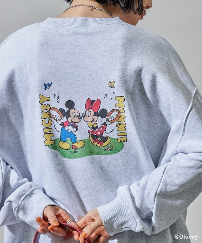 【フリークスストア/FREAK'S STORE】の【MICKEY MOUSE】レトロ バッグプリントスウェット 人気、トレンドファッション・服の通販 founy(ファニー) 　ファッション　Fashion　レディースファッション　Fashion for Women　トップス・カットソー　Cut & Sew Tops　レディースパーカー・カジュアルフーディー　Casual Hoodies & Sweatshirts　スウェット・クルーネックトップス　Sweatshirts & Crewnecks / Relaxed Fit Sweat Tops　冬　Winter / This Winter　スウェット / スエット　Sweatshirt, Sweatwear　バランス　Balance, Style Balance　フロント　Front, Front Design　プリント　Print, Printed Pattern　ロング　Long, Long-Length　ワンポイント　One Point, Statement Accent　A/W・秋冬　Autumn/Winter　 other-1|ID: prp329100004765035 ipo3291000000034497581