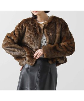 【グレディブリリアン/Gready Brilliant】のミンクライクファーショートジャケット 人気、トレンドファッション・服の通販 founy(ファニー) ファッション Fashion レディースファッション Fashion for Women アウター Coat / Outerwear Collection レディースジャケット・軽アウター Jackets オケージョン Occasion Wear コンパクト Compact, Small Size ジャケット Jacket, Outerwear ダウン Down, Puffer デニム Denim, Jeans Material トレンド Trend, Trending Now フェミニン Feminine, Girly フォーマル Formal, Dressy ボトム Bottoms, Lower Wear ワーク Workwear, Utility Style おすすめ Recommended / Our Picks エレガント 上品 Elegant |ID:prp329100004765056