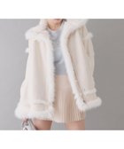 【ナイスクラップ/NICE CLAUP】のフェイクムートンロングジャケット 人気、トレンドファッション・服の通販 founy(ファニー) ファッション Fashion レディースファッション Fashion for Women アウター Coat / Outerwear Collection レディースジャケット・軽アウター Jackets 2025年 2025 2025-2026秋冬・A/W Autumn/Winter 2025–26 AW25–26 冬 Winter / This Winter おすすめ Recommended / Our Picks ガーリー Girly, Feminine Style デニム Denim, Jeans Material トレンド Trend, Trending Now バランス Balance, Style Balance フェイクムートン Faux Shearling, Faux Mouton ボトム Bottoms, Lower Wear ミドル Middle Length, Mid Height ロング Long, Long-Length 防寒 Cold Protection, Winter-Ready thumbnail オフホワイト|ID: prp329100004765071 ipo3291000000034497924
