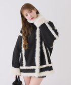 【ナイスクラップ/NICE CLAUP】のフェイクムートンロングジャケット 人気、トレンドファッション・服の通販 founy(ファニー) ファッション Fashion レディースファッション Fashion for Women アウター Coat / Outerwear Collection レディースジャケット・軽アウター Jackets 2025年 2025 2025-2026秋冬・A/W Autumn/Winter 2025–26 AW25–26 冬 Winter / This Winter おすすめ Recommended / Our Picks ガーリー Girly, Feminine Style デニム Denim, Jeans Material トレンド Trend, Trending Now バランス Balance, Style Balance フェイクムートン Faux Shearling, Faux Mouton ボトム Bottoms, Lower Wear ミドル Middle Length, Mid Height ロング Long, Long-Length 防寒 Cold Protection, Winter-Ready thumbnail ブラック|ID: prp329100004765071 ipo3291000000034497926