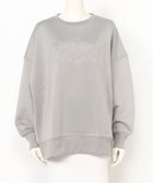 【リラクロ/relaclo】のCHiLL365/エンボス刺繍ロゴプルオーバー 人気、トレンドファッション・服の通販 founy(ファニー) ファッション Fashion レディースファッション Fashion for Women トップス・カットソー Cut & Sew Tops カジュアルプルオーバー・ニットトップス Pullovers & Knit Tops / Casual Pullovers シンプル Simple, Minimal ストレッチ Stretch, Stretchy Fabric フォルム Silhouette, Form thumbnail グレー|ID: prp329100004765080 ipo3291000000034587342