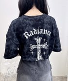 【イング/INGNI】のムラ染めバックラインストーンクロスロゴチュニックTシャツ 人気、トレンドファッション・服の通販 founy(ファニー) ファッション Fashion レディースファッション Fashion for Women トップス・カットソー Cut & Sew Tops シャツ・ブラウス・オフィスカジュアル Elegant Blouses & Button-Ups ロングTシャツ・Tシャツ Longline T-Shirts & Tees チュニック Tunic, Long Top フォルム Silhouette, Form thumbnail クロ|ID: prp329100004765111 ipo3291000000034498416