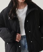 【ラナン/Ranan】のダイヤキルトスタンドカラーブルゾン ブラック|ID: prp329100004765113 ipo3291000000034498492