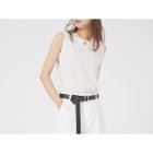 【カリテ/qualite】のツィストテレコノースリーブ 人気、トレンドファッション・服の通販 founy(ファニー) ファッション Fashion レディースファッション Fashion for Women トップス・カットソー Cut & Sew Tops キャミソール&ノースリーブ Camisoles & Sleeveless Tops オレンジ Orange ジャケット Jacket, Outerwear ストライプ Stripe, Striped Pattern ノースリーブ Sleeveless, No-Sleeve 夏 Summer ビジネス 仕事 通勤 Business / Work / Commuting thumbnail オフホワイト|ID: prp329100004765128 ipo3291000000034498622