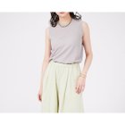 【カリテ/qualite】のツィストテレコノースリーブ 人気、トレンドファッション・服の通販 founy(ファニー) ファッション Fashion レディースファッション Fashion for Women トップス・カットソー Cut & Sew Tops キャミソール&ノースリーブ Camisoles & Sleeveless Tops オレンジ Orange ジャケット Jacket, Outerwear ストライプ Stripe, Striped Pattern ノースリーブ Sleeveless, No-Sleeve 夏 Summer ビジネス 仕事 通勤 Business / Work / Commuting thumbnail ライトグレー|ID: prp329100004765128 ipo3291000000034498624