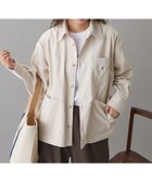 【チャオパニックティピー/CIAOPANIC TYPY】の【セットアップ対応】【GEVACO】コーデュロイシャツジャケット アイボリー|ID: prp329100004765131 ipo3291000000034498636