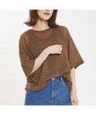 【アバハウスマヴィ/abahouse mavie】のメッシュレースプルオーバー 人気、トレンドファッション・服の通販 founy(ファニー) ファッション Fashion レディースファッション Fashion for Women トップス・カットソー Cut & Sew Tops カジュアルプルオーバー・ニットトップス Pullovers & Knit Tops / Casual Pullovers キャミソール Camisole, Spaghetti Strap Top ショート Short, Short Length ストレッチ Stretch, Stretchy Fabric タンク Tank Top, Sleeveless Top トレンド Trend, Trending Now メッシュ Mesh, Net Fabric thumbnail ブラウン|ID: prp329100004765135 ipo3291000000034498671