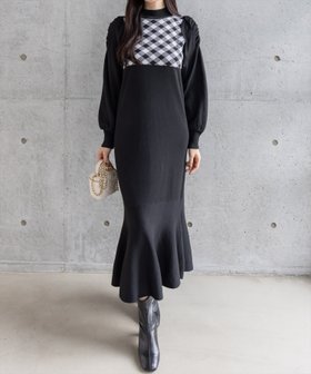 【クリア/clear】のブロックチェックジャガードニットロングワンピース 人気、トレンドファッション・服の通販 founy(ファニー) ファッション Fashion レディースファッション Fashion for Women ワンピース Dresses クラシカル Classical, Vintage-Inspired ショート Short, Short Length シンプル Simple, Minimal ジャケット Jacket, Outerwear チェック Check, Plaid, Tartan バランス Balance, Style Balance ブロック Block, Solid Block Pattern ロング Long, Long-Length おすすめ Recommended / Our Picks |ID:prp329100004765148