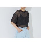 【ノミネ/NOMINE】のチュールTシャツ 人気、トレンドファッション・服の通販 founy(ファニー) ファッション Fashion レディースファッション Fashion for Women トップス・カットソー Cut & Sew Tops シャツ・ブラウス・オフィスカジュアル Elegant Blouses & Button-Ups ロングTシャツ・Tシャツ Longline T-Shirts & Tees インナー Innerwear シアー Sheer, See-Through シンプル Simple, Minimal タンク Tank Top, Sleeveless Top チュール Tulip, Tulip Motif 今季 This Season, Current Season 無地 Plain, Solid Color thumbnail ブラック系その他1|ID: prp329100004765161 ipo3291000000034498817