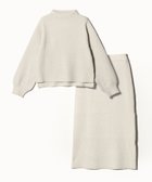 【ユナイテッドアローズ/UNITED ARROWS】のラメハイネックニット+スカート A DAY IN THE LIFE 人気、トレンドファッション・服の通販 founy(ファニー) ファッション Fashion レディースファッション Fashion for Women スカート Skirts アクリル Acrylic Material スカーフ Scarf, Neckwear トレンド Trend, Trending Now ネックレス Necklace, Pendant Necklace ハイネック High Neck, Mock Neck バランス Balance, Style Balance ボックス Boxy, Box Shape アウトレット Outlet / Clearance エレガント 上品 Elegant ビジネス 仕事 通勤 Business / Work / Commuting thumbnail NATURAL|ID: prp329100004765178 ipo3291000000034498904