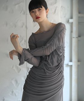 【バブ ブージュルード/Bab Bou Jeloud】の【低身長向けサイズあり】チュールギャザーワンピース 人気、トレンドファッション・服の通販 founy(ファニー) ファッション Fashion レディースファッション Fashion for Women ワンピース Dresses アクセサリー Fashion Accessories エレガント 上品 Elegant キャミソール Camisole, Spaghetti Strap Top ギャザー Gathered, Ruffled シンプル Simple, Minimal ジーンズ Jeans, Denim Pants スマート Smart, Elegant スラックス Slacks, Dress Pants チェック Check, Plaid, Tartan デコルテ Décolleté, Neckline ペチコート Petticoat, Underskirt ロング Long, Long-Length 再入荷 Restock / Back in Stock おすすめ Recommended / Our Picks |ID:prp329100004765180