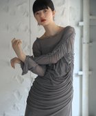 【バブ ブージュルード/Bab Bou Jeloud】の【低身長向けサイズあり】チュールギャザーワンピース 人気、トレンドファッション・服の通販 founy(ファニー) ファッション Fashion レディースファッション Fashion for Women ワンピース Dresses アクセサリー Fashion Accessories エレガント 上品 Elegant キャミソール Camisole, Spaghetti Strap Top ギャザー Gathered, Ruffled シンプル Simple, Minimal ジーンズ Jeans, Denim Pants スマート Smart, Elegant スラックス Slacks, Dress Pants チェック Check, Plaid, Tartan デコルテ Décolleté, Neckline ペチコート Petticoat, Underskirt ロング Long, Long-Length 再入荷 Restock / Back in Stock おすすめ Recommended / Our Picks thumbnail GRAY|ID: prp329100004765180 ipo3291000000034498920