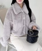 【イング/INGNI】のビジュ釦ステンカラーエコファーブラウス 人気、トレンドファッション・服の通販 founy(ファニー) ファッション Fashion レディースファッション Fashion for Women トップス・カットソー Cut & Sew Tops シャツ・ブラウス・オフィスカジュアル Elegant Blouses & Button-Ups エレガント 上品 Elegant ガーリー Girly, Feminine Style ジャケット Jacket, Outerwear スマホ Smartphone, Mobile Device なめらか Smooth, Silky Texture バランス Balance, Style Balance ビジュー Bijou, Jewel-like Accent フェミニン Feminine, Girly フロント Front, Front Design ポケット Pocket, Pocket Detail ミニスカート Mini Skirt, Short Skirt ロング Long, Long-Length おすすめ Recommended / Our Picks thumbnail グレージュ|ID: prp329100004765185 ipo3291000000034498953