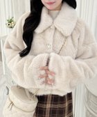 【イング/INGNI】のビジュ釦ステンカラーエコファーブラウス 人気、トレンドファッション・服の通販 founy(ファニー) ファッション Fashion レディースファッション Fashion for Women トップス・カットソー Cut & Sew Tops シャツ・ブラウス・オフィスカジュアル Elegant Blouses & Button-Ups エレガント 上品 Elegant ガーリー Girly, Feminine Style ジャケット Jacket, Outerwear スマホ Smartphone, Mobile Device なめらか Smooth, Silky Texture バランス Balance, Style Balance ビジュー Bijou, Jewel-like Accent フェミニン Feminine, Girly フロント Front, Front Design ポケット Pocket, Pocket Detail ミニスカート Mini Skirt, Short Skirt ロング Long, Long-Length おすすめ Recommended / Our Picks thumbnail ライトベージュ|ID: prp329100004765185 ipo3291000000034498955