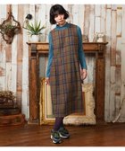 【ホコモモラ/Jocomomola】のArriate チェック柄ジャンパースカートワンピース ベージュ|ID: prp329100004765221 ipo3291000000034499143