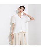 【カリテ/qualite】のペプラムシャツ 人気、トレンドファッション・服の通販 founy(ファニー) ファッション Fashion レディースファッション Fashion for Women トップス・カットソー Cut & Sew Tops シャツ・ブラウス・オフィスカジュアル Elegant Blouses & Button-Ups コンパクト Compact, Small Size デニム Denim, Jeans Material ペプラム Peplum, Flared Hem エレガント 上品 Elegant thumbnail オフホワイト|ID: prp329100004765236 ipo3291000000034499230