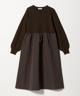 【ユナイテッドアローズ/UNITED ARROWS】のニット*タフタ コンビギャザー ワンピース -ウォッシャブル- A DAY IN THE LIFE 人気、トレンドファッション・服の通販 founy(ファニー) ファッション Fashion レディースファッション Fashion for Women ワンピース Dresses ウォッシャブル Machine Washable ギャザー Gathered, Ruffled コンビ Combo, Combination Style シンプル Simple, Minimal スカーフ Scarf, Neckwear ストレッチ Stretch, Stretchy Fabric スニーカー Sneakers, Trainers タフタ Taffeta, Structured Fabric トレンド Trend, Trending Now ドッキング Docking, Mixed Material ネックレス Necklace, Pendant Necklace バランス Balance, Style Balance アウトレット Outlet / Clearance ビジネス 仕事 通勤 Business / Work / Commuting |ID:prp329100004765237