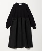 【ユナイテッドアローズ/UNITED ARROWS】のニット*タフタ コンビギャザー ワンピース -ウォッシャブル- A DAY IN THE LIFE 人気、トレンドファッション・服の通販 founy(ファニー) ファッション Fashion レディースファッション Fashion for Women ワンピース Dresses ウォッシャブル Machine Washable ギャザー Gathered, Ruffled コンビ Combo, Combination Style シンプル Simple, Minimal スカーフ Scarf, Neckwear ストレッチ Stretch, Stretchy Fabric スニーカー Sneakers, Trainers タフタ Taffeta, Structured Fabric トレンド Trend, Trending Now ドッキング Docking, Mixed Material ネックレス Necklace, Pendant Necklace バランス Balance, Style Balance アウトレット Outlet / Clearance ビジネス 仕事 通勤 Business / Work / Commuting thumbnail BLACK|ID: prp329100004765237 ipo3291000000034499231